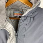 Sasson Collection Vintage Women's M Light Blue Gray Puffer‎ Coat Toggle Buttons Size M Photo 4