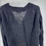 Everlane Black slouchy Cardigan Sweater alpaca wool blend M soft cozy neutral Photo 2