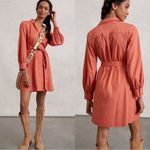 Anthropologie  | Amadi Rafia Mini Shirtdress Photo 1