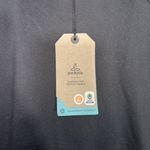 prAna T-Shirt Womens Sz 2X Black Crew Neck Raglan Short Sleeve Casual Pullover Photo 3