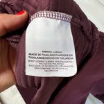 Nike Cropped Boxy Sweatshirt Womens Small Burgundy Oversized Activewear Photo 7