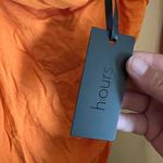 H:ours NWT  small orange bodysuit Photo 4