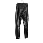 Spanx Edgy Faux Leather Rocker Black High Waist Leggings Size Women's Small Photo 2