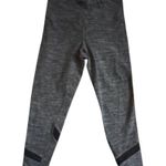 Calvin Klein  Leggings Womens Gray Mid-Rise Mesh Panel Cropped Sporty Chic Size S Photo 1