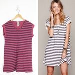 Free People  Size Extra Small Shirt Dress Oversized Photo 1