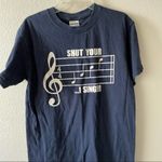 Gildan Shut Your Face I Sing Graphic Tee Photo 1