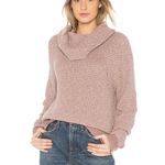 Free People  By Your Side Sweater Rose Cowl Neck XS Photo 0