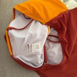 Viottise. Women's Bandeau One Piece Swimsuit Strapless Tie High Cut Out Bathing Suit Photo 7