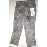New NWT Lululemon Leggings RARE 6 Womens SeaWheeze Swift Speed Crop Pockets 21" Photo 1