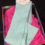Aeropostale Sparkling Green Silvery Boot Socks Photo 0
