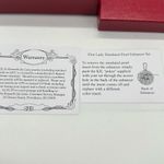 KJL Kenneth Jay Lane Vintage First Lady Simulated Pearl Enhancer Set Photo 3