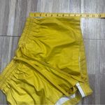 FP Movement Gold Women's Athletic Shorts. Size Small Yellow Photo 11