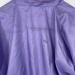 Vintage 80’s Full Zip Reversible Neon Wind Breaker Women’s Size L Purple Size L Photo 3