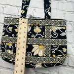 Vera Bradley  Quilted Tote Bag Black and Yellow Photo 8
