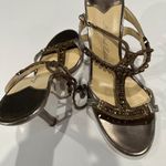 Veronica M Women's Veronica Pewter Sandals Heels Limited Edition - Size‎ 8. Photo 7