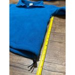 L.L.Bean  fleece royal blue 1/4 zip pullover Photo 4