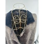 Lysse Cabin Faux Mink Long Coat Chevron Women’s Size Large/Extra large Pockets Photo 6