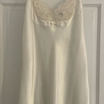 Jones New York Vintage  White Satin Nightgown  Photo 0