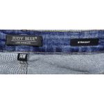 Judy Blue  High Rise Distressed Ripped Straight Leg Denim Light Wash Womens 14 Photo 5