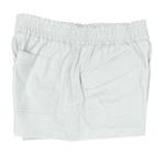 Maeve Anthropologie  Linen Blend A-Line Flap Pocket Pull-On Shorts Stone M Photo 4