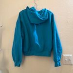 Disney blue sweatshirt cropped hoodie long sleeve size 3XL Photo 1