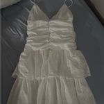 White Eyelet Tiered Dress Photo 1