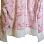 Zella Pink and White Women's Zip-Up Jacket Size XL Sporty Athletic Golf Tennis Photo 7