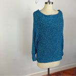 Alice + Olivia  Lisha Metallic Balloon Sleeve Sweater Photo 2