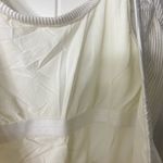 Jantzen NEW  women’s cream soft ribbed textured low‎ cut back one piece swimsuit Photo 7