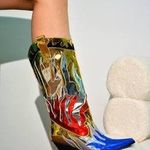 Cape Robbin  Racha Metallic Flame Cowboy Boots Photo 0
