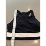 Fabletics  Black High Neck Racerback Sports Bra Activewear no tag, small‎ Photo 1