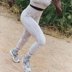 Free People Movement Good Karma Leggings Bundle M/L Iced Grey & Deepest Navy Blue Size M Photo 13