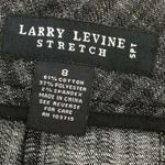 Larry Levine  tab button‎ waist wide leg trouser Photo 6