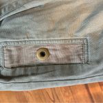 TULLE Full Zip Coat Women’s Size Large Cotton Green Hidden Hood Tie Waist, Sz L Photo 10