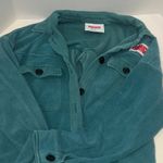 Bongo  Teal Fleece Shirt Jacket Photo 3