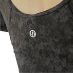 Lululemon  Align T-Shirt Hideaway Camo Deep Coal Cropped Short Sleeve Size 4 Photo 8
