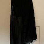 Rue 21  Black Pleated Midi Skirt Photo 0