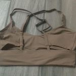 Sincerely Jules  for bandier brown sports bra Photo 2