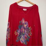 Anthropologie  Monica Embroidered Peasant Blouse Photo 1