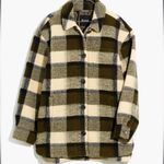 Madewell Belrose Wool Blend Plaid Shirt Jacket Photo 3