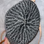 GITZELL Fairtrade African Basket Crossbody Bag NWT Gray Photo 3