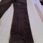 NY Jeans New York & Company Woman’s Lined Suede Pants Brown SZ 6 Photo 10