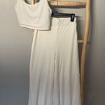 2 piece pant and crop top set White Size M Photo 0