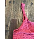 Sabrina carpenter x aerie smocked crop tank top size large Pink Photo 4