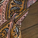 Farm Rio Anthropologie x Bandana Paisley Bandana Print Button Up Top Size Medium Photo 15