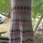 Princess Polly  Pink and Gray Knit Top Photo 0