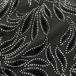 Connected Apparel Embellished Faux Wrap Dress Women 12 Black Sleeveless Cocktail Photo 9