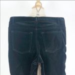 Theory 𝅺nwot  ruched black velvet pants sz 4 /small Photo 3