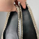 Tory Burch  | Snakeskin Black White‎ Flats 7 Polka Photo 2