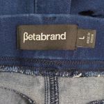 Betabrand  Womens Yoga Jeans Blue Medium Wash High Rise Stretch Pockets Pull On L Photo 6